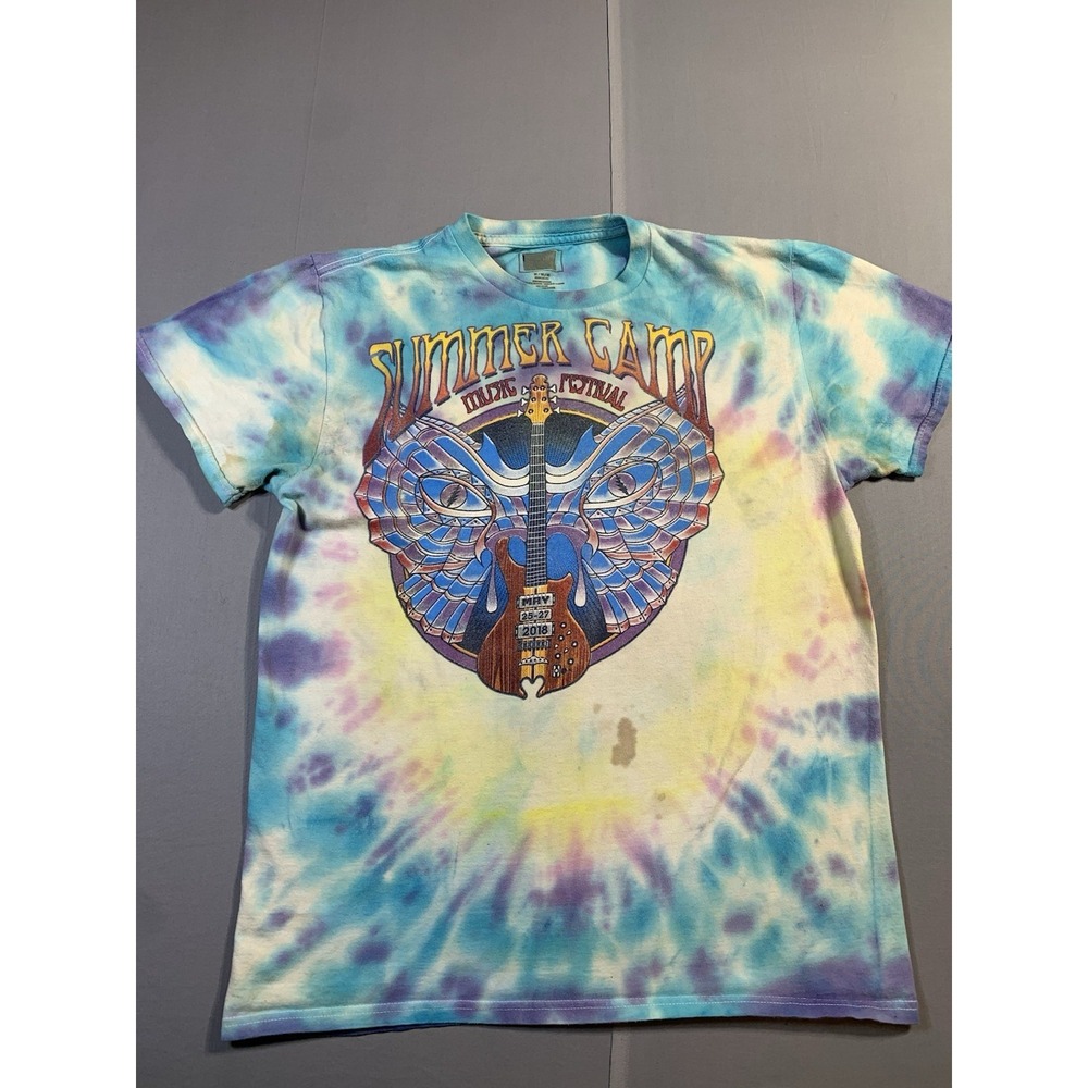 2018 Summer Camp Music Festival Tie-Dye Shirt CYPRESS HILL - Men's Size Medium